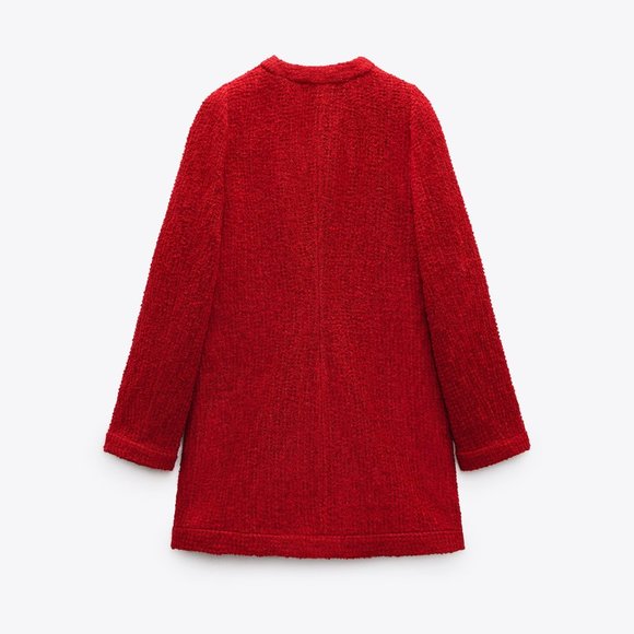 Zara Textured Weave Dress - Picture 8 of 15